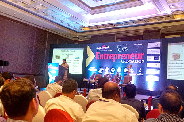 Key note Speaker at the Entrepreneur Chennai 2015æ