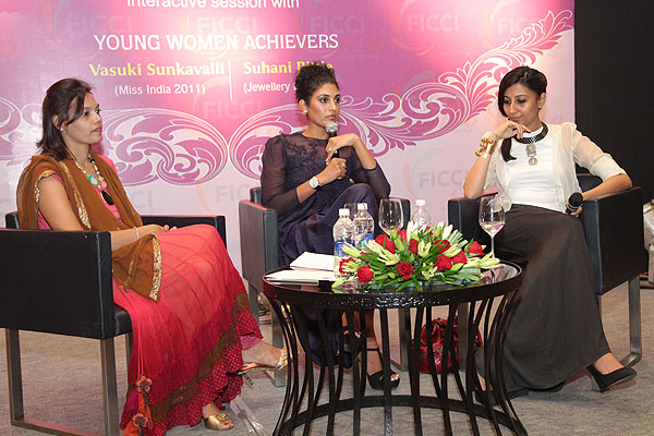 Interactive Session with Young Women Achievers By Ms. Vasuki Sunkavalli & Ms. Suhani Pittie