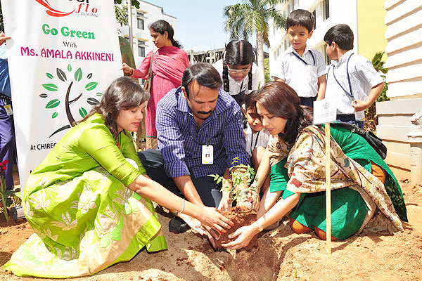 Go Green' at CHIREC Public School