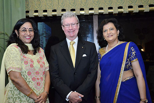 Reception in honour ofHis Excellency the Honourable Paul de Jersey AC