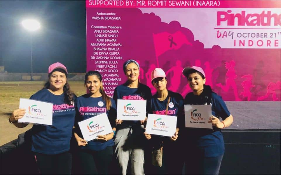 PINKATHON: Participation In Cancer Awareness Run