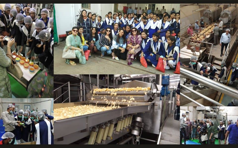 CHILDREN'S DAY CELEBRATION: Industry Visit With Under Privileged School Girls