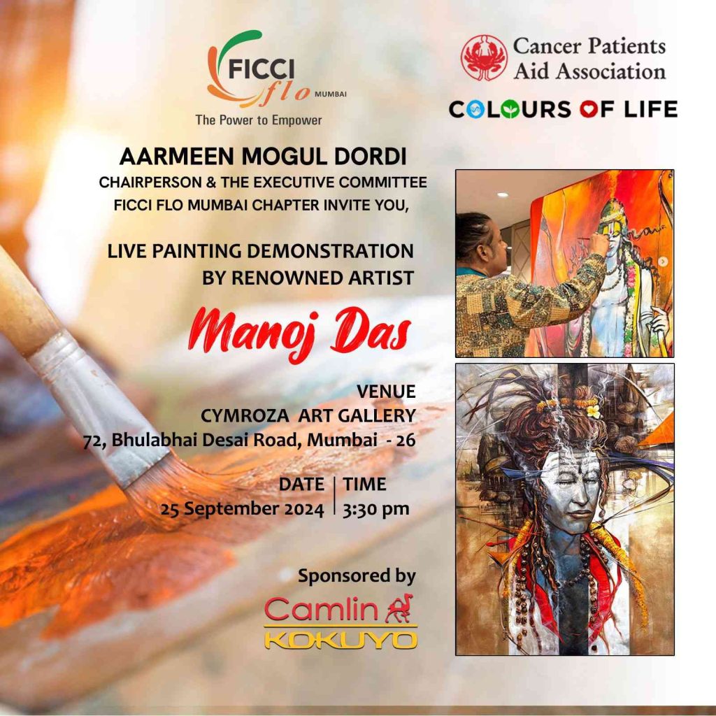 Live Painting Demonstration by Artist Manoj Das