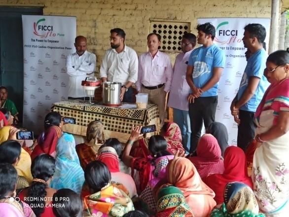 DIWALI CELEBRATION WITH 100 WOMEN FARMERS OF OSMANABAD