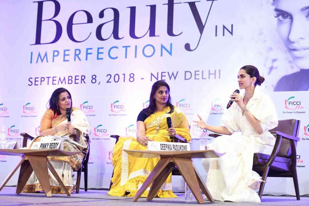 "FINDING BEAUTY IN IMPERFECTION" Deepika Padukone in conversation with Anna Chandy