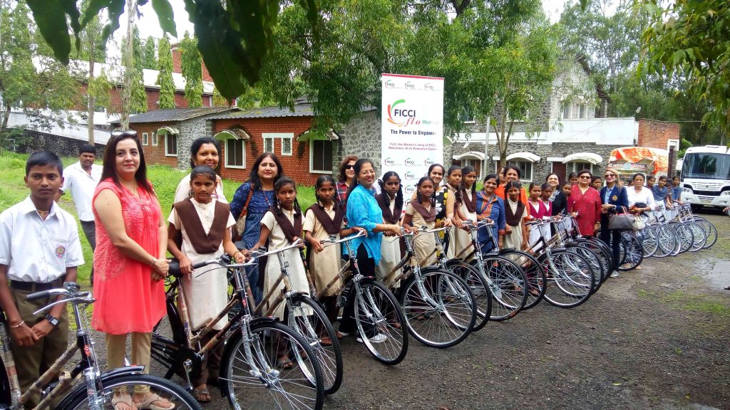 Cycle Distribution to girl students