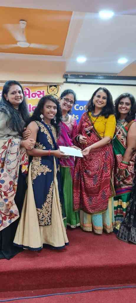 Garba with Blind WomenÍs Association