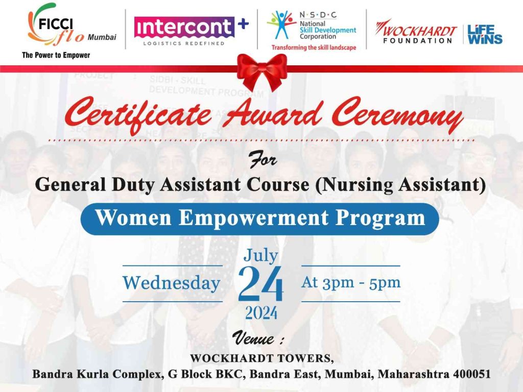 Certificate Award Ceremony for the Women Empowernment Programme (General Duty Assistant Course ) Nursing Assistant )