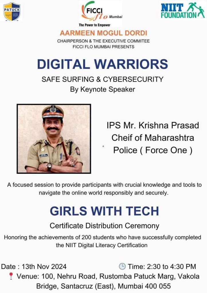 Digital Warriors and Girls with Tech (Certificate distribution ceremony)