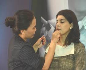 A session with renowned brand Estee Lauder ? discovering 3 minute beauty techniques