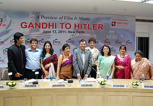 A PREVIEW OF FILM & MUSIC OF ñGANDHI TO HITLERî