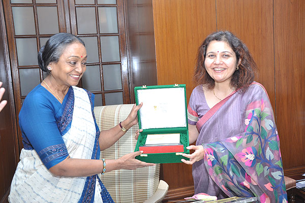 Meeting with Hon'ble Speaker of the Lok Sabha
