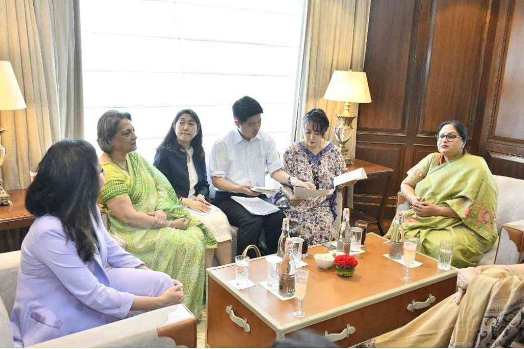 Interactive Session with Japanese Delegation led by Ms Mori Masako