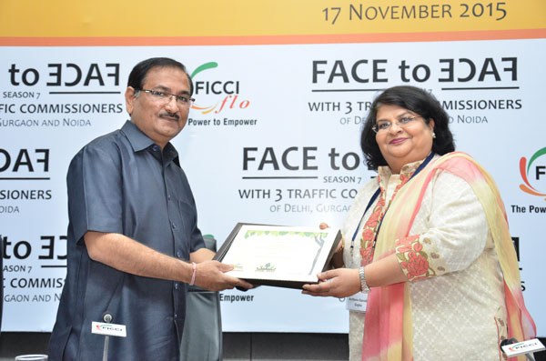 FLO ANNUAL PROGRAMME SEASON 7 FACE TO FACE WITH THE GOVERNMENT  3 Traffic Commissioners of Delhi