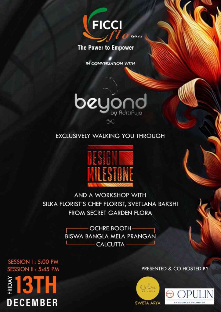 In conversation with beyond in design milestone  & floral workshop with Silkaa