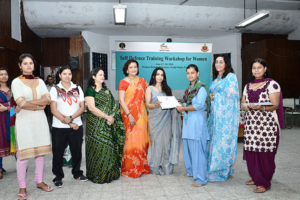 FLO Self Defence Training Workshop for Women Technical Institute