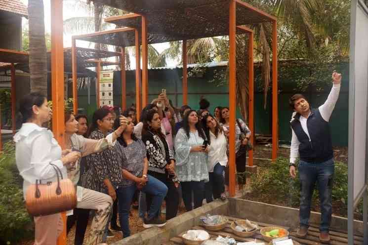 An educational  Visit to The Award winning Eco Factory foundation.