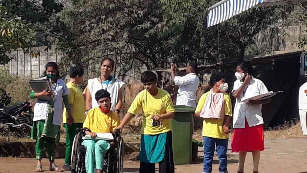 Medical and Dental camp for the Differently abled Children at Umang ( Karjat)