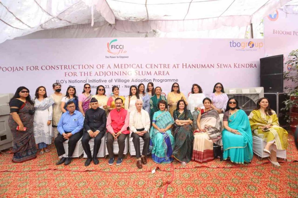 Bhoomi Poojan of Medical Center in Basti