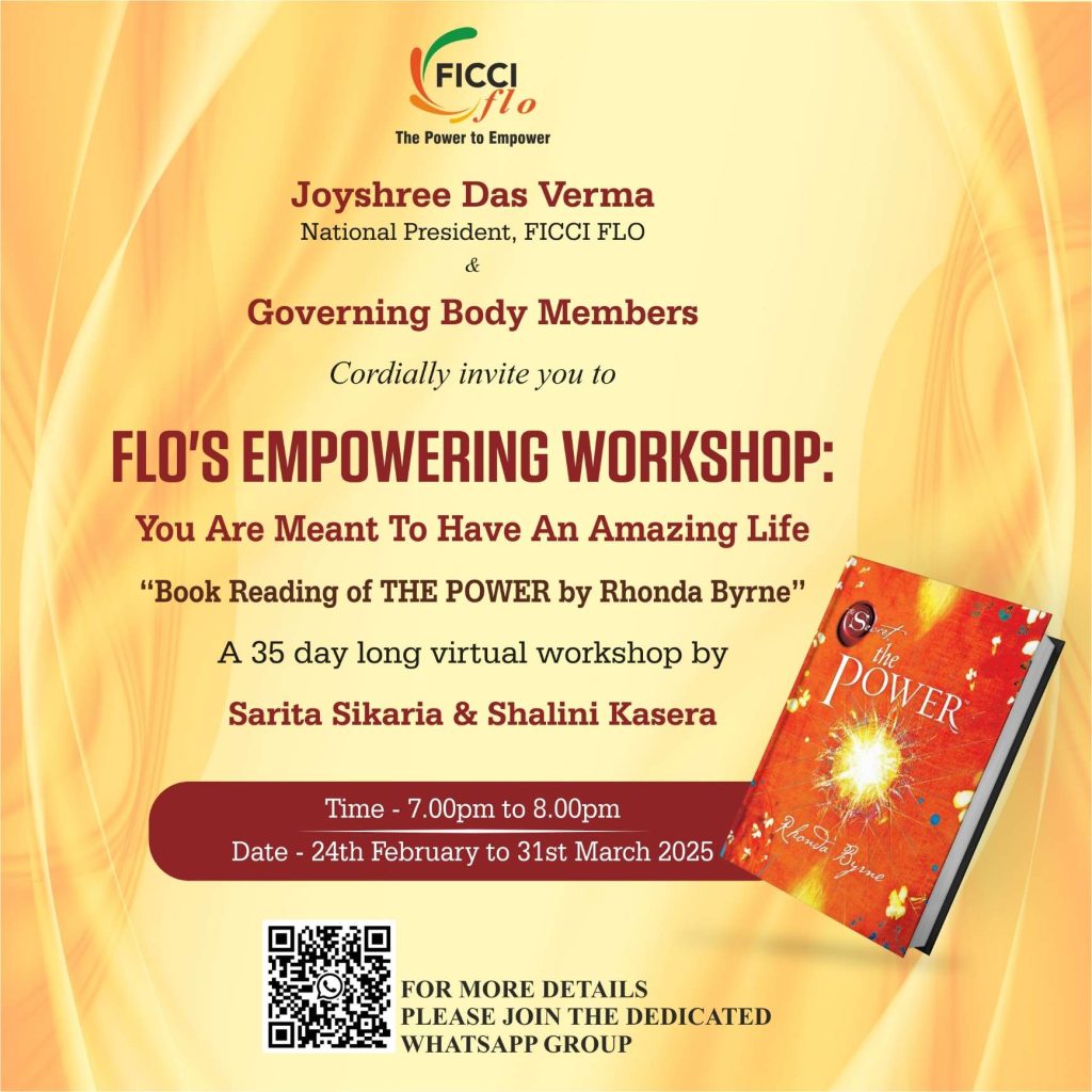 FLO'S EMPOWERING WORKSHOP: "Book Reading of THE POWER by Rhonda Byrne"