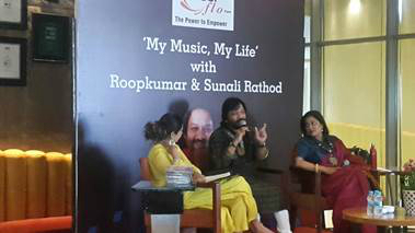 A tete- a -tete with Roopkumar and Sunali Rathod on "My Music