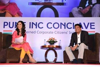 A discussion with HonÍble Minister of State Shri Piyush Goel on Demonetization and a new India