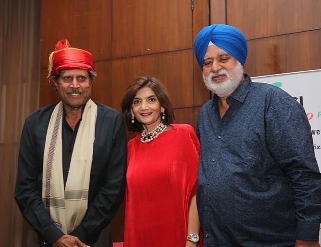 Chapter launch with Living legend KAPIL DEV & BALVINDER SINGH SANDHU