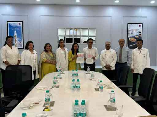 MoU signing with Taj Sats Air Catering