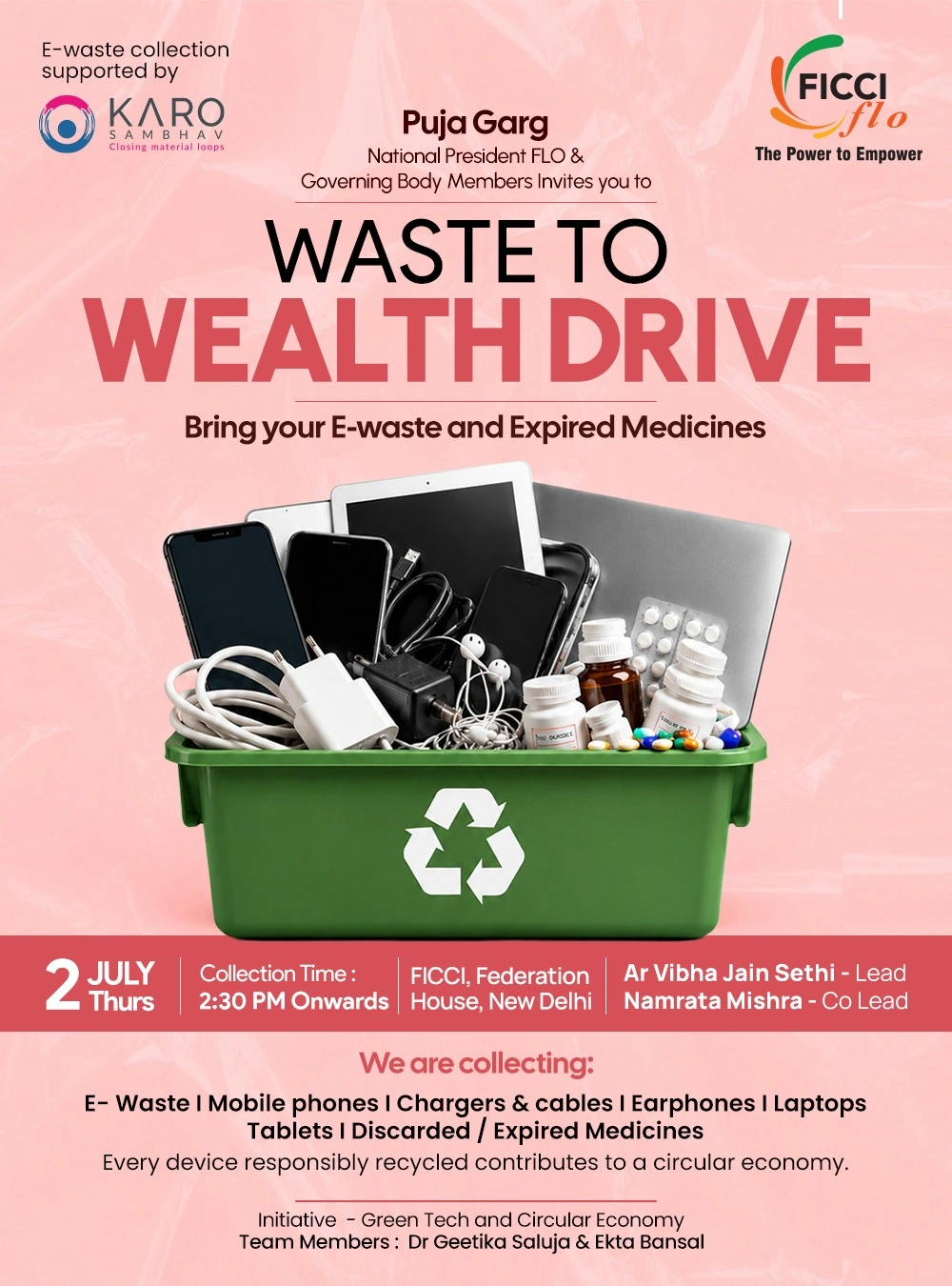 Waste to Wealth Drive02 July 2026 - Ficci Flo